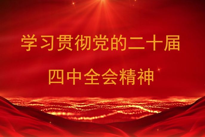 学习贯彻党的二十届四中全会精神